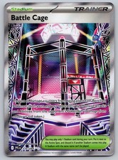 Battle Cage 116/094 Ultra Rare Phantasmal Flames Pokemon Holo Near Mint