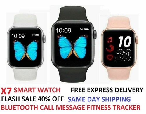 X7 Reloj inteligente Android iOS Bluetooth llamada Fitness de actividad  Color Smartwatch | eBay