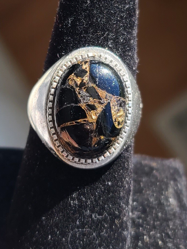 Southwestern Sterling 925 Solid Silver Natural Bl… - image 2