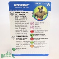 Heroclix X-Men: House of X set Wolverine 022.01 Team-Up Card 