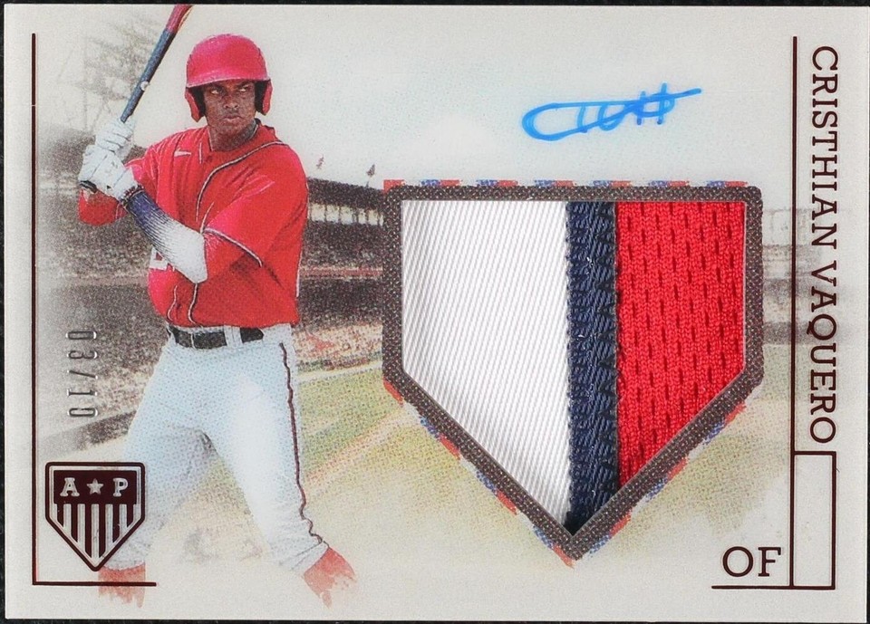 2023 Panini Chronicles - Cristhian Vaquero #PMS-CV - 1 of 1