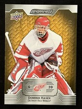 2023/24 Upper Deck Engrained Dominik Hasek #66 Oak 226/299 - Detroit Red Wings