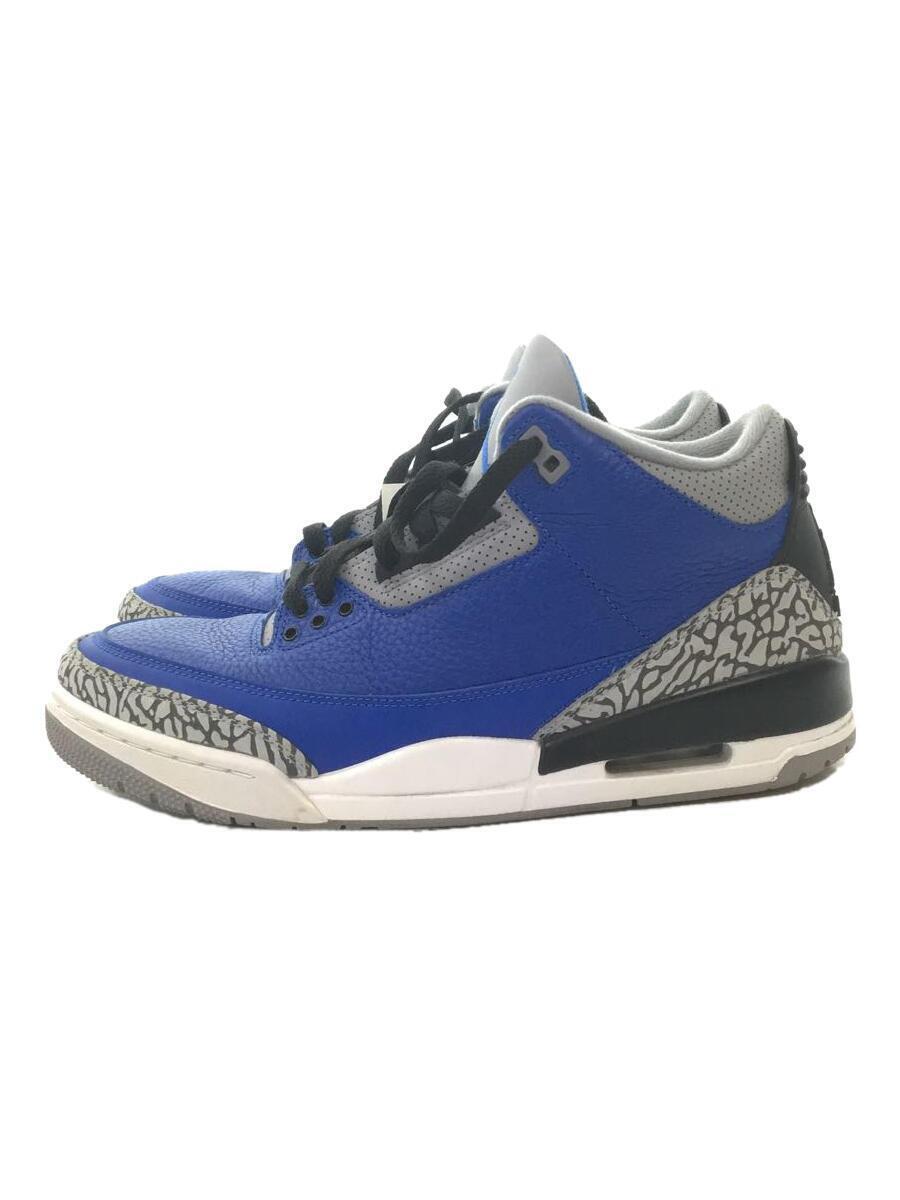 Nike Air Jordan 3 Retro Air Jordan 3 Retro 26.5Cm Blu CCG68 | eBay 