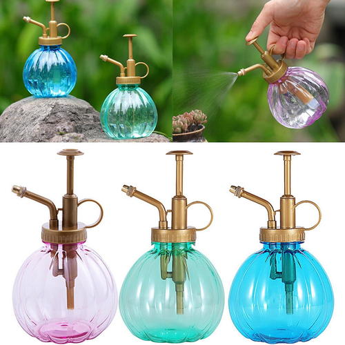 Pumpkin Plant Flower Watering Pot Spray Bottle Home Garden Mister Sprayer Pot - Picture 1 of 15