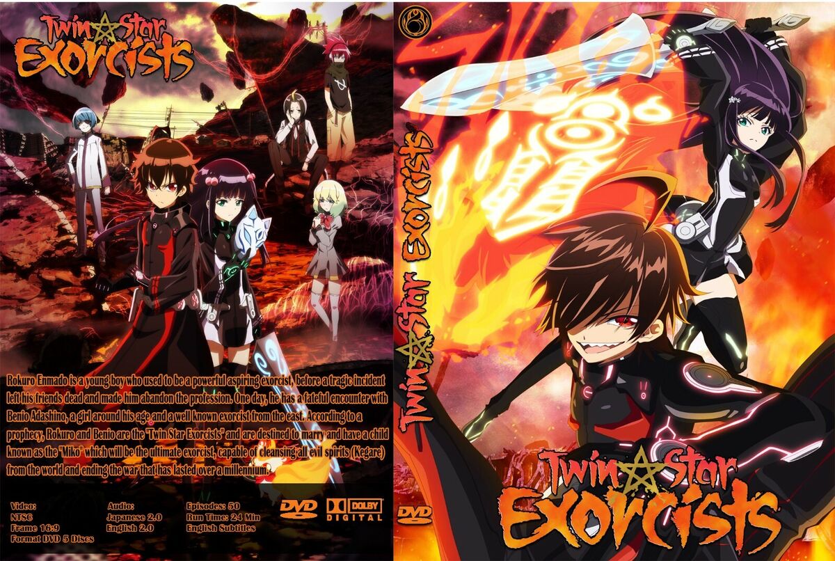 Twin Star Exorcist Complete Series-50 Episodes Dual Audio English