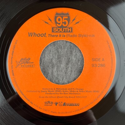 95 SOUTH Whoot, There It Is - Radio Style / Ultimix 45 Wrap Records 93-286 NEW