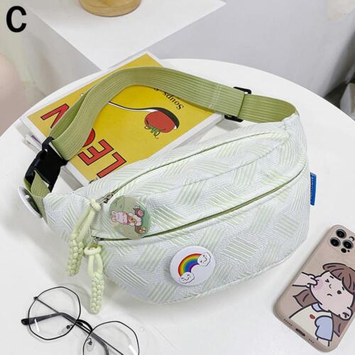 Casual Trend Belt Bag Messenger Chest Bag Waist Bag Street Style Waist Bag D3H7 - Picture 27 of 28