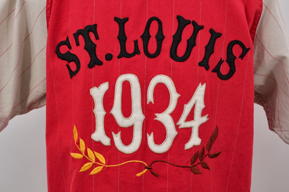 St Louis 1934 Cardinals Mirage First String Baseball Jersey Shirt