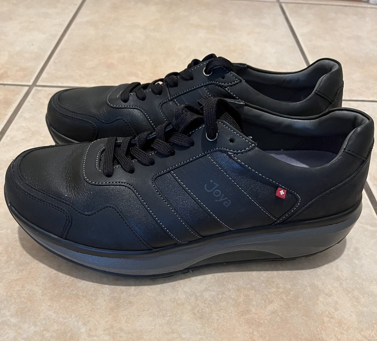 Joya ID Casual Black Leather Men display picture 2