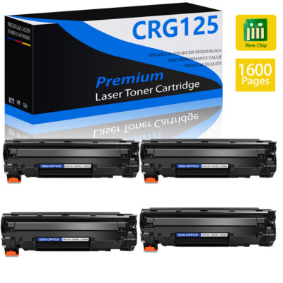 Black CRG125 Toner Cartridge for Canon 125 ImageClass LBP6000 LBP6030w Printer