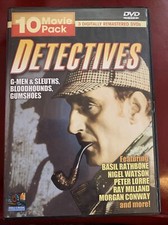 Detectives - 10 Movie Pack DVD, 2005, 3-Disc Set TESTED