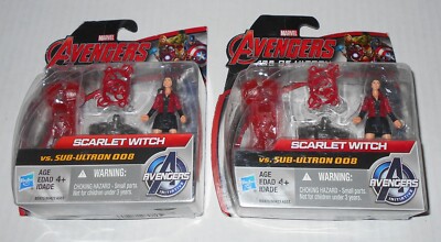 Marvel Avengers Age of Ultron Scarlet Witch Vs. Sub-Ultron 008 - NEW 2 Total