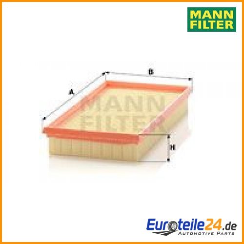 Luftfilter MANN-FILTER C3083 FüR Vw Golf Plus Golf V Polo-image