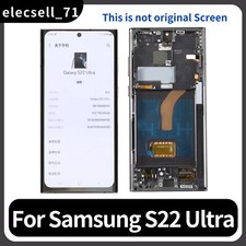 For Samsung Galaxy S22 Ultra SM-S908U/U1/W Small OLED Display Screen Replacement
