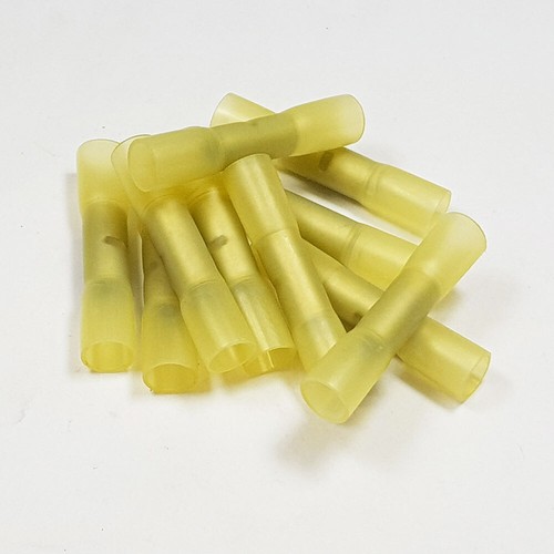 Yellow Insulated Crimp Terminal Connectors Ring Fork Spade Bullet Pin Butt Blade - Picture 13 of 89
