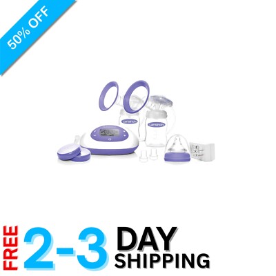Customizable Signature Pro Double Breast Pump - Ultimate Convenience for Moms