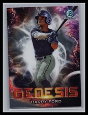 2021 Bowman Draft #GNS-11 Harry Ford Genesis Insert Seattle Mariners