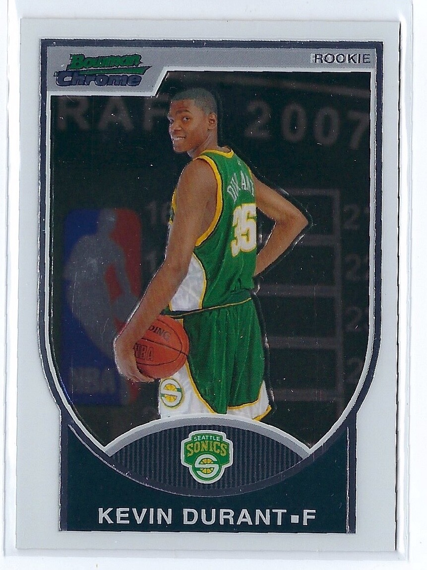 Kevin Durant 2007 Bowman #111 Chrome /2999 Price Guide - Sports