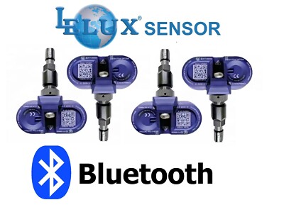 4x  LELUX BLE RDKS für TESLA 3, S, X,  Y, 1490701-01B Drucksensoren Schwarz