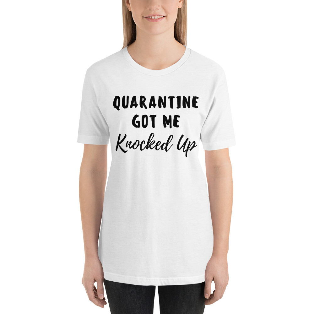 Quarantine Got My Knocked Up 2020 New Mom Pregnancy Gift Motherhood | eBay
