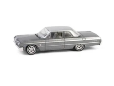 1964 Chevrolet Bel Air - Dark Gray Diecast 1:64 Scale Model - Greenlight 63070D