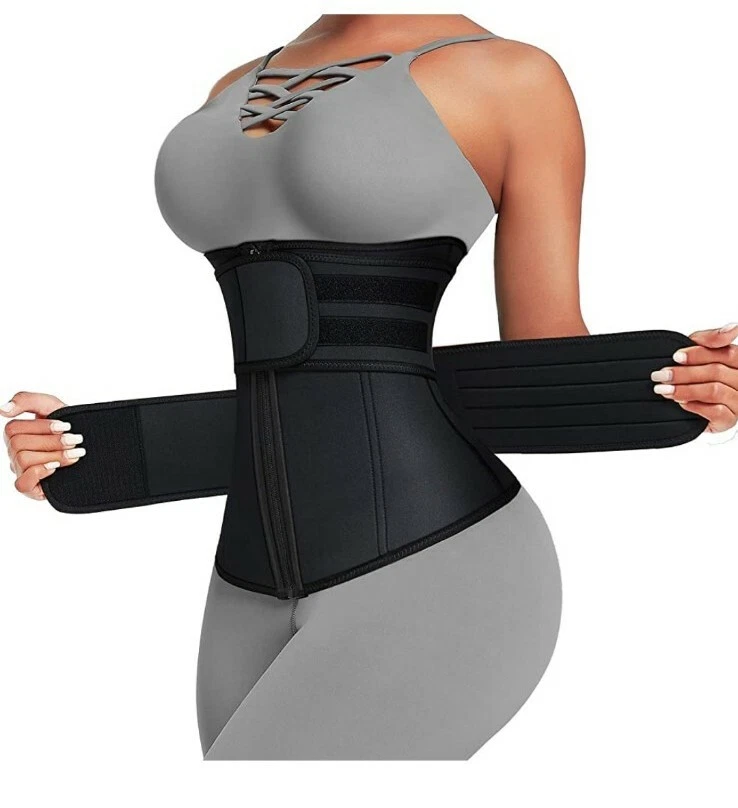 Waist Trainers for Women Plus Size Neoprene Double Waist Cincher