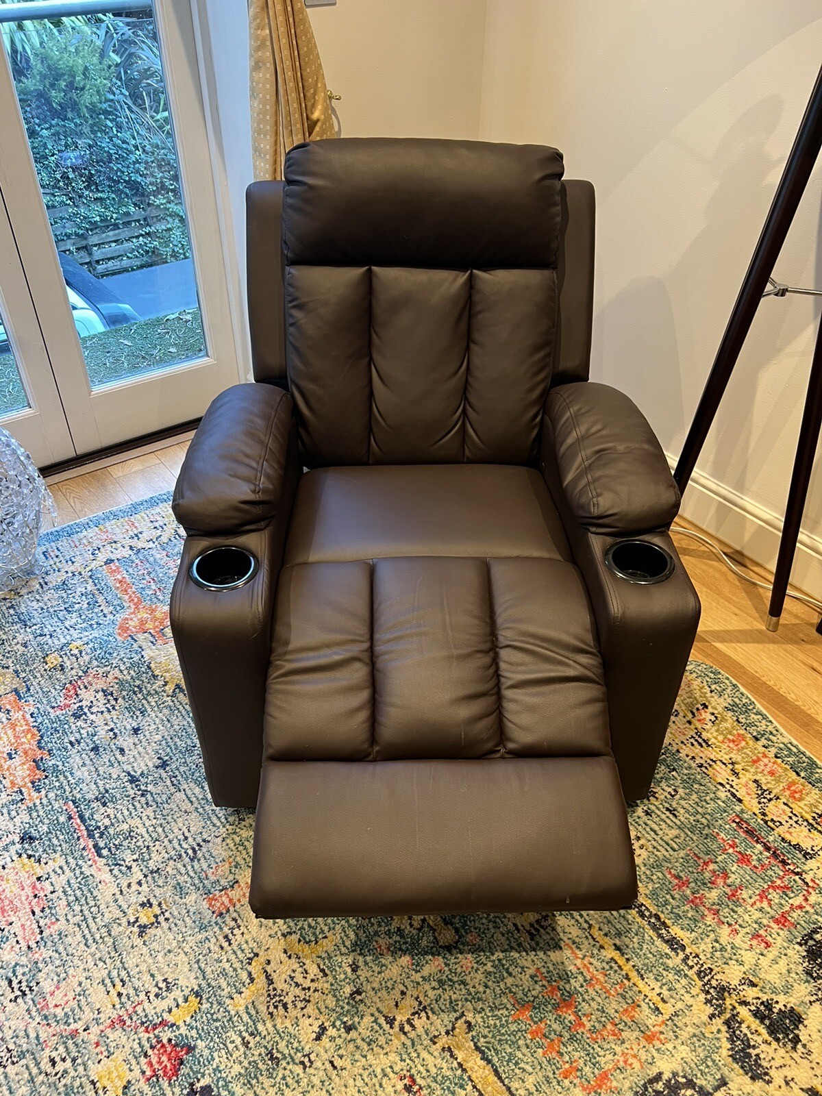 Pu Leather Reclining Chair eBay