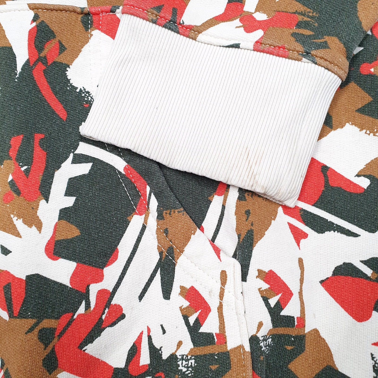 TIMBERLAND Hoodie OG Logo Camouflage Jumper Sweatshirt Womens L image 4