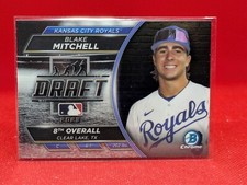 2023 Bowman Chrome Draft Baseball Draft Night #BDN10 Blake Mitchell