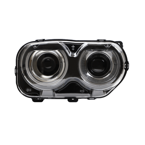 VLAND LED Halogen RGB Frontscheinwerfer für 2015-21 Dodge Challenger SE R/T Set - Afbeelding 5 van 11