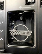 C4 Corvette Center Console Cover Clear 1984 - 1989 C4 Corvette Center Console Cover Clear 1984 - 1989