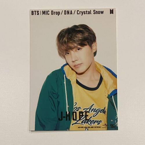 MIC Drop/DNA/Crystal Snow 生写真付き BTS Mic drop / DNA Crystal Snow Japan F.C Limited Official