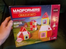 Magformers Build Up House Set Line Construction Brain Development Toy