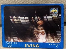 NBA 1997-98 Upper Deck Diamond Vision Lenticular New York Knicks Patrick Ewing