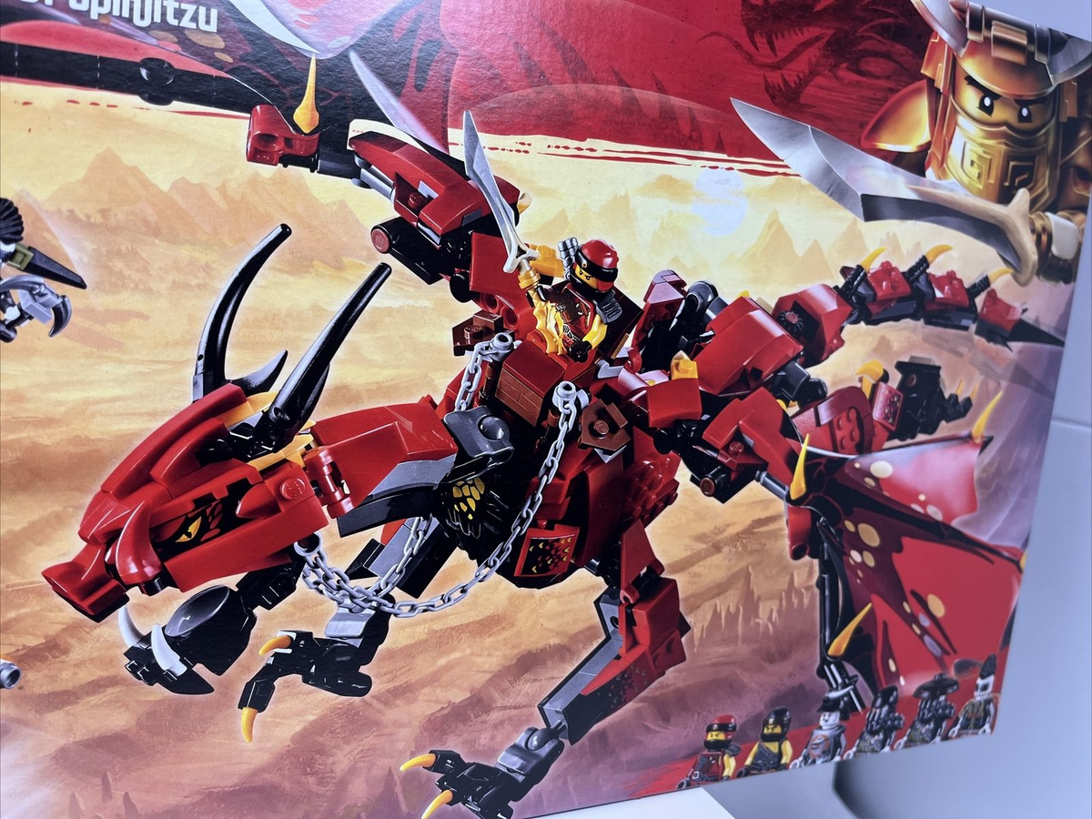 レッドドラゴン Lego Ninjago 70653 FIRSTBOURNE Red Dragon Xwing Ninja