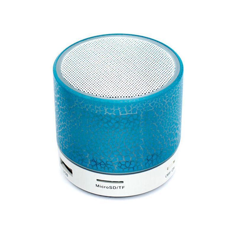 Buy Mini Wireless Portable Bluetooth Speakers Crack LED USB Radio