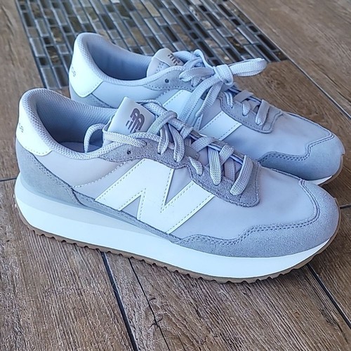 NEW BALANCE 237 Sneaker Women's Grey Size 8 NWT - Picture 8 of 11