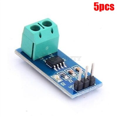 5Pcs Current Sensor Module ACS712 Module Arduino Module 5A Range New Ic hh