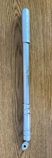 VINTAGE SILCA IMPERO BICYCLE FRAME PUMP, SILVER, 46 CM UNCOMPRESSED, SILCA HEAD