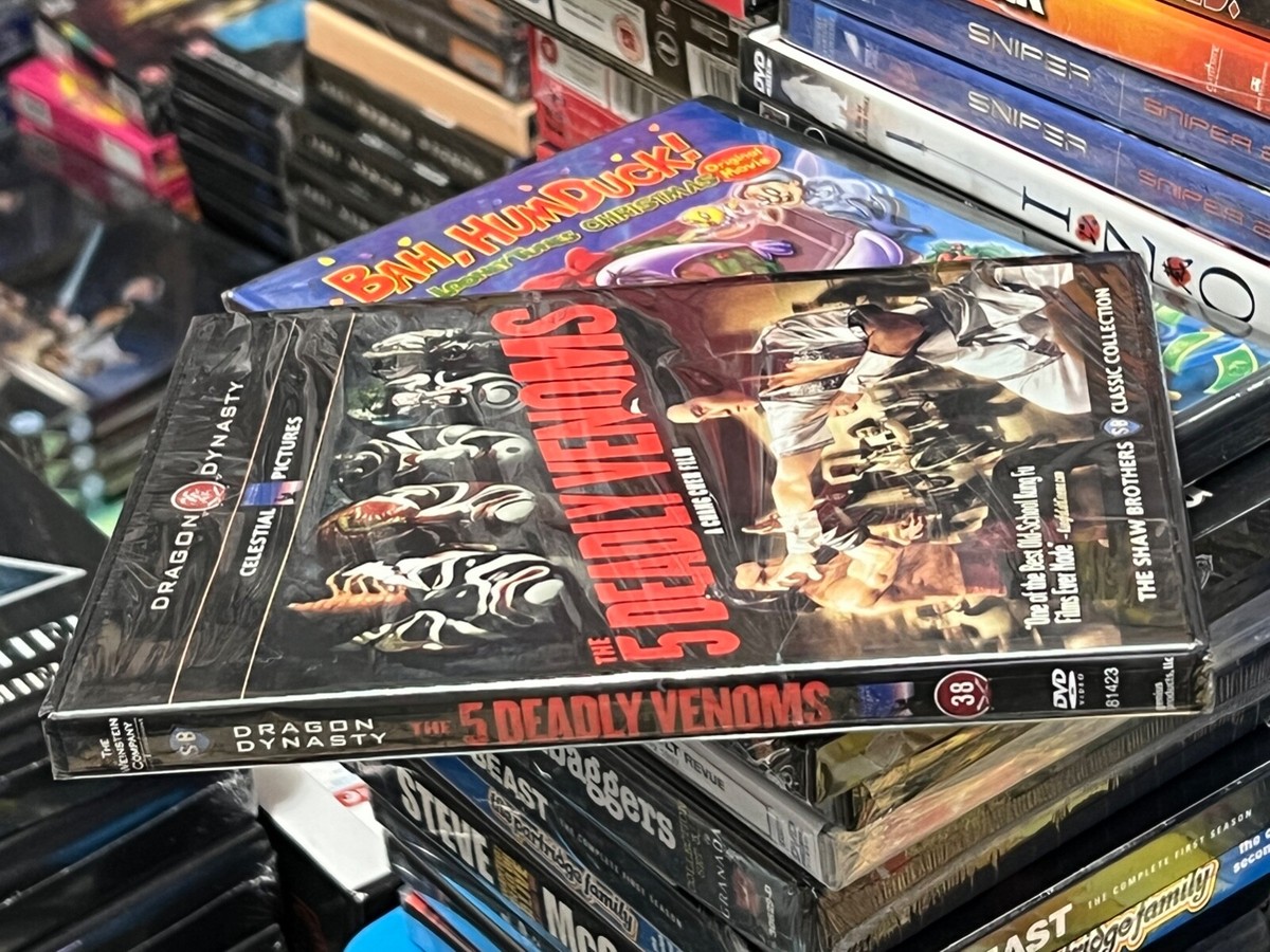 5 Deadly Venoms (DVD) Chang Chen, Dragon Dynasty, Shaw Brothers