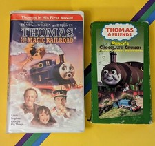Thomas Magic Railroad & Thomad & Friends Percy's Chocolate Crunch (VHS) Trains
