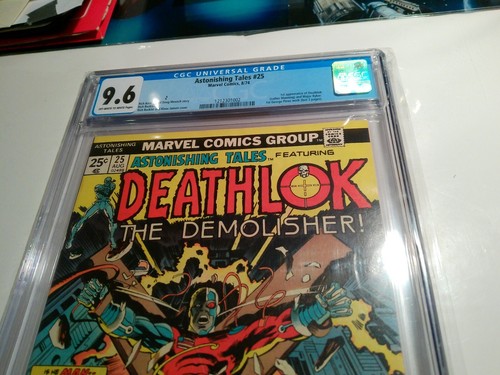 Astonishing Tales #25 CGC 9.6 NM+ 1974 Marvel 1st Appearance Deathlok - Picture 2 of 6