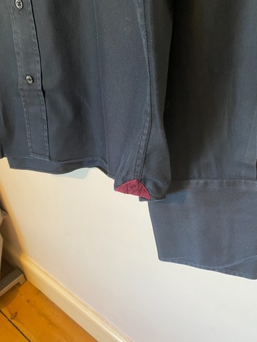 Vintage Mulberry black heavy cotton shirt - XL - Picture 3 of 7