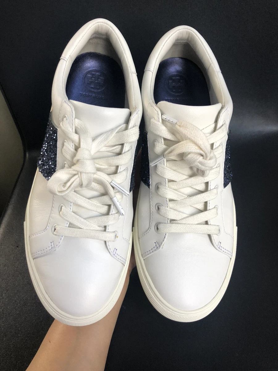 Tory burch carter sales glitter sneaker