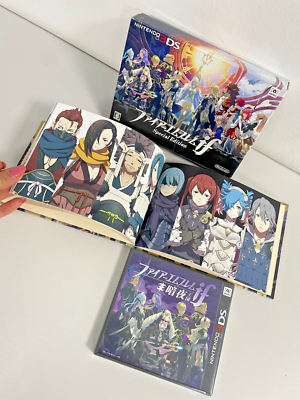 Nintendo 3DS Fire Emblem if Special Edition Japan Game and book