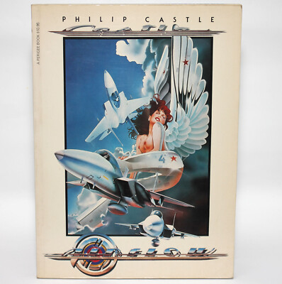 Philip Castle AIRFLOW 1980 Paper Tiger Art Book TPB Elvis Marylin Monroe Pop Art