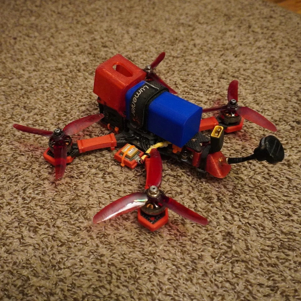 Custom Built 6S Freestyle FPV Drone With Extras (Check Description For Details) - Image 3 of 4