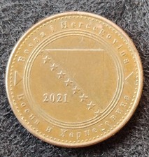 🔴BOSNIA AND HERZEGOVINA    10 Convertibie Feninga 2021  coin🔴