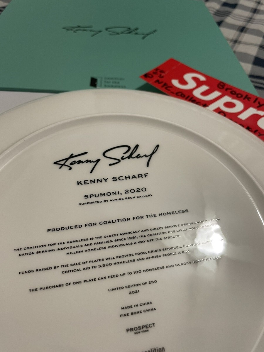Kenny Scharf Artist Plate (SPUMONI, 2020) Limited Edition of