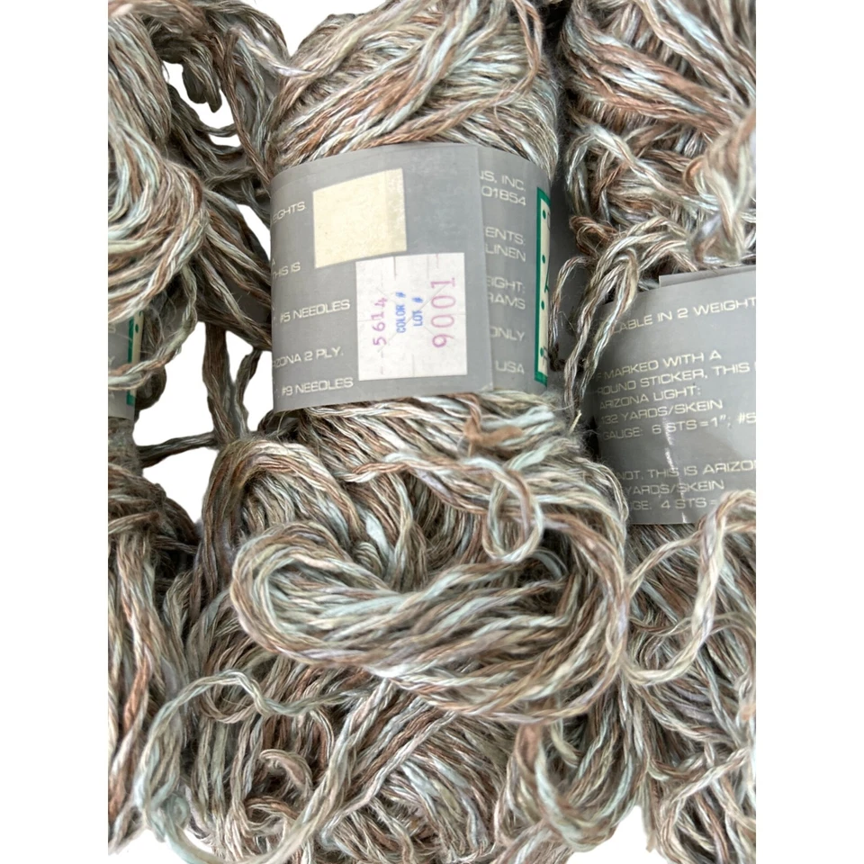 Arizona by Classic Elite Yarns Rayon Linen 50 g USA AT606 Lot of 10 Vintage - Image 3 of 4